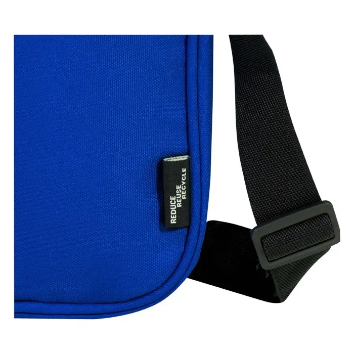 Bandolera de material reciclado GRS de 2 l Poliéster reciclado con certificado GRS - Ezxe miniatura 3