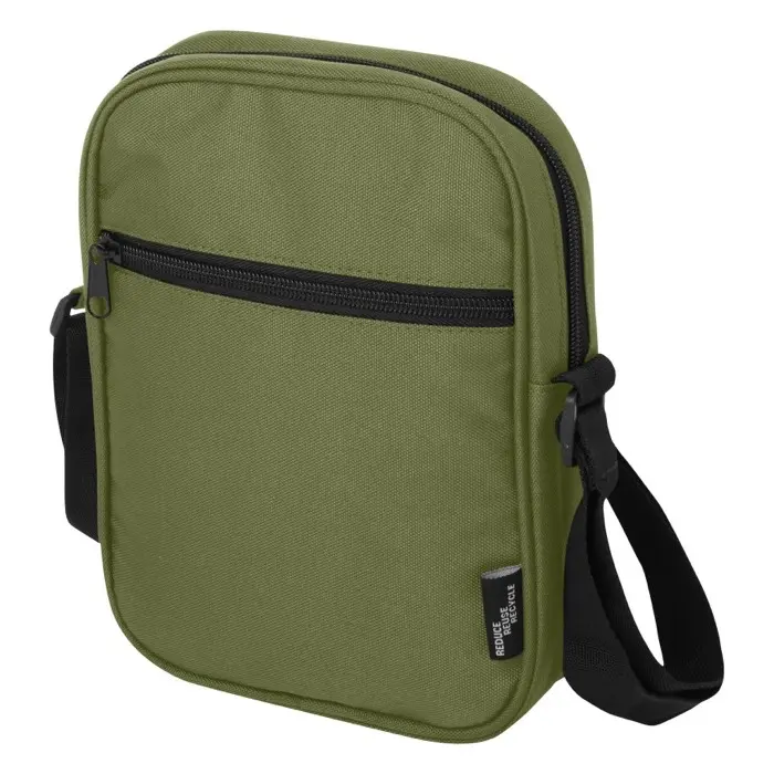 Bandolera de material reciclado GRS de 2 l Poliéster reciclado con certificado GRS - Ezxe miniatura 1