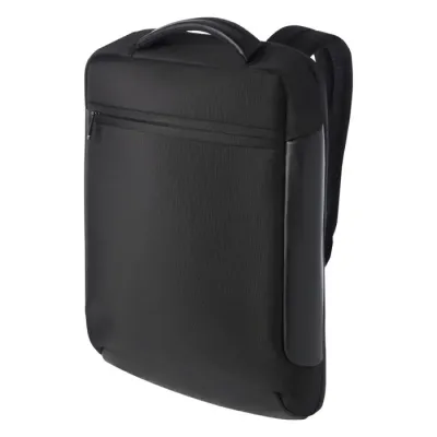 Mochila para portátil compacta de material reciclado GRS de 15,6" y 12 l 900D Poliéster reciclado con certificado GRS - Kifi