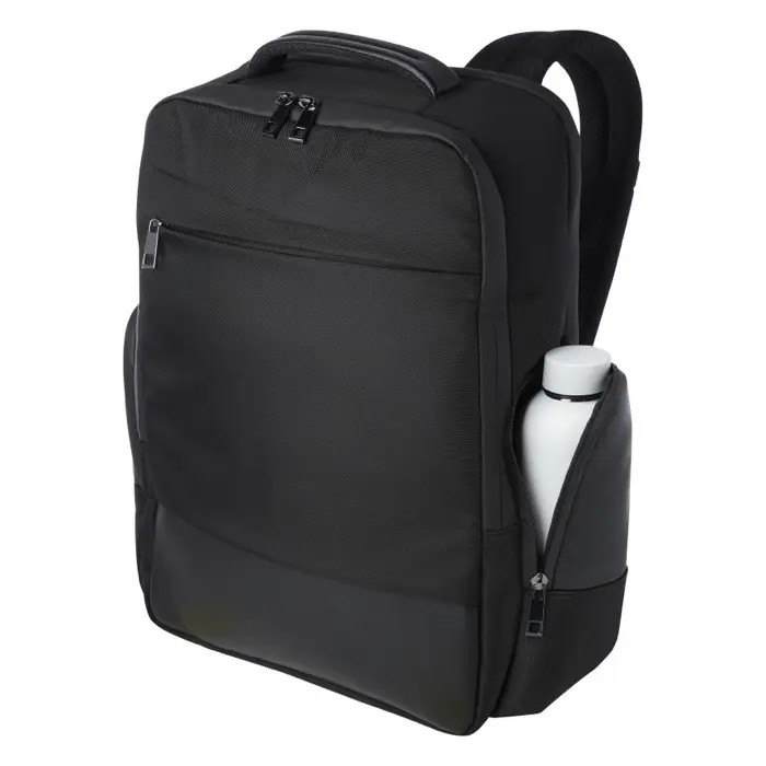 Mochila para portátil de material reciclado GRS de 15,6" y 25 l 900D Poliéster reciclado con certificado GRS - Tafo miniatura 5