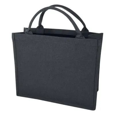 Bolsa Tote cuadrada de 500 g/m² con material reciclado Aware™ 70% Algodón reciclado, 30% Poliéster reciclado, 500 g/m2 - Pobe