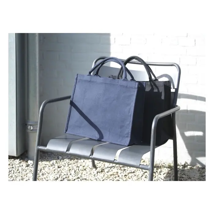 Bolsa Tote cuadrada de 500 g/m² con material reciclado Aware™ 70% Algodón reciclado, 30% Poliéster reciclado, 500 g/m2 - Pobe miniatura 2