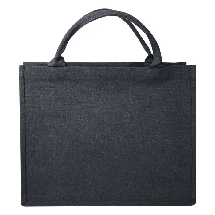 Bolsa Tote cuadrada de 500 g/m² con material reciclado Aware™ 70% Algodón reciclado, 30% Poliéster reciclado, 500 g/m2 - Pobe miniatura 5