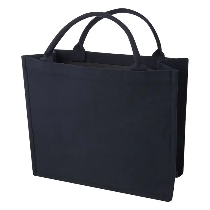 Bolsa Tote cuadrada de 500 g/m² con material reciclado Aware™ 70% Algodón reciclado, 30% Poliéster reciclado, 500 g/m2 - Pobe miniatura 1