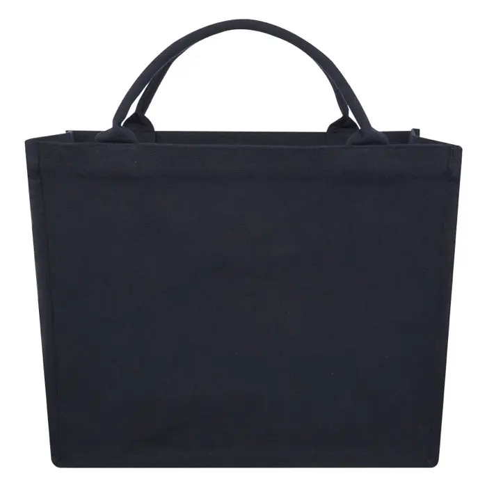 Bolsa Tote cuadrada de 500 g/m² con material reciclado Aware™ 70% Algodón reciclado, 30% Poliéster reciclado, 500 g/m2 - Pobe miniatura 3