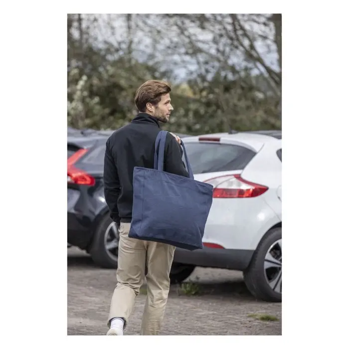 Bolsa Tote XL de 500 g/m² con material reciclado Aware™ Algodón reciclado Poliéster reciclado, 500 g/m2 - Xami miniatura 2