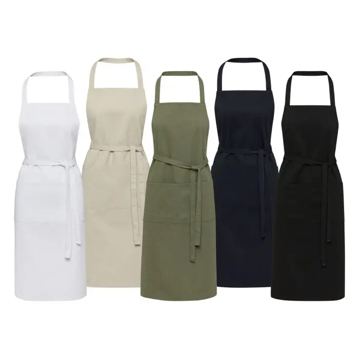 Delantal de material reciclado de 240 g/m2 Aware™ Poliéster reciclado Algodón reciclado, 240 g/m2 - Wama miniatura 3