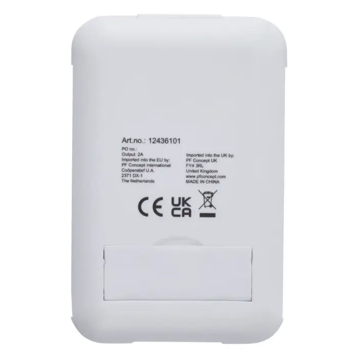 Cable de carga modular de plástico reciclado con soporte para teléfono Plástico ABS reciclado - Gazo miniatura 7