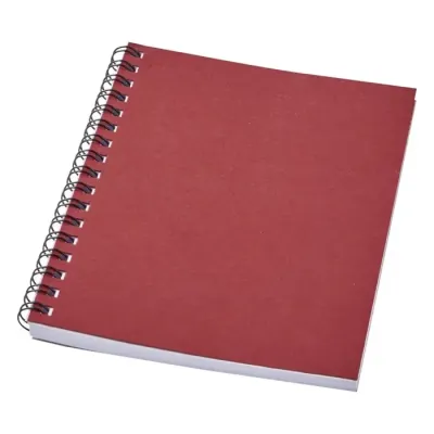 Cuaderno con espiral A6 a color Papel reciclado, Cartón - Poyo
