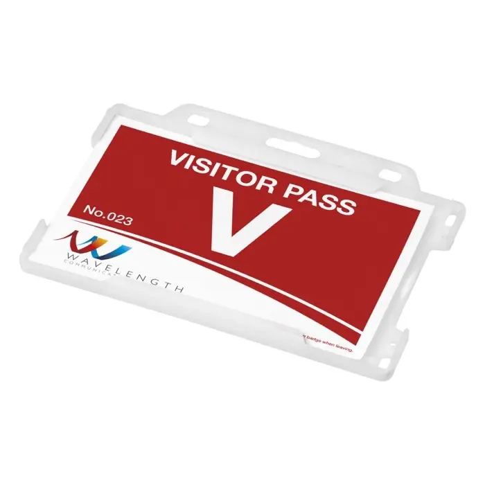 Tarjetero de plástico reciclado Polipropileno reciclado - Wata miniatura 1