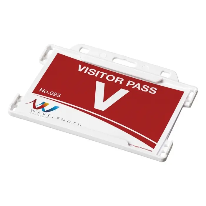 Tarjetero de plástico reciclado Polipropileno reciclado - Wata miniatura 1