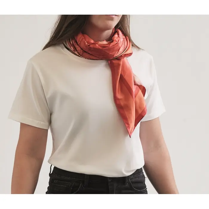 Chal de poliéster reciclado Poliéster - Zudo miniatura 6