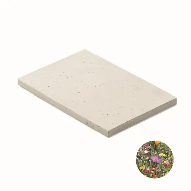 Libreta A5 tapas de semillas Papel - Giwi