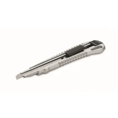 Cúter de aluminio con 13 hojas Aluminio - Tana