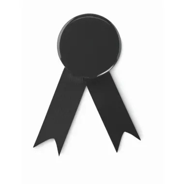 Broche insignia con cinta Estaño - Qiwe