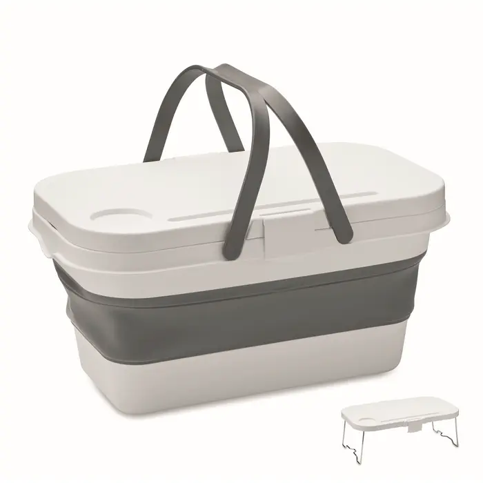 Cesta de picnic plegable 16L Polipopileno - Wuxu miniatura 1