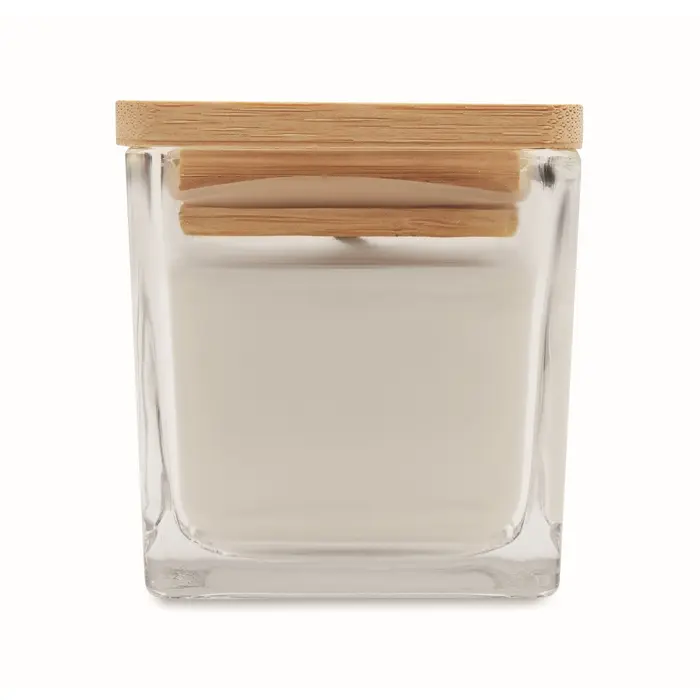Vela perfumada cuadrada 50gr Vidrio - Hiho miniatura 5