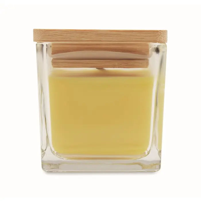 Vela perfumada cuadrada 50gr Vidrio - Hiho miniatura 5