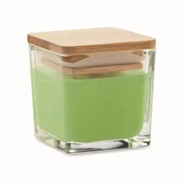 Vela perfumada cuadrada 50gr Vidrio - Hiho