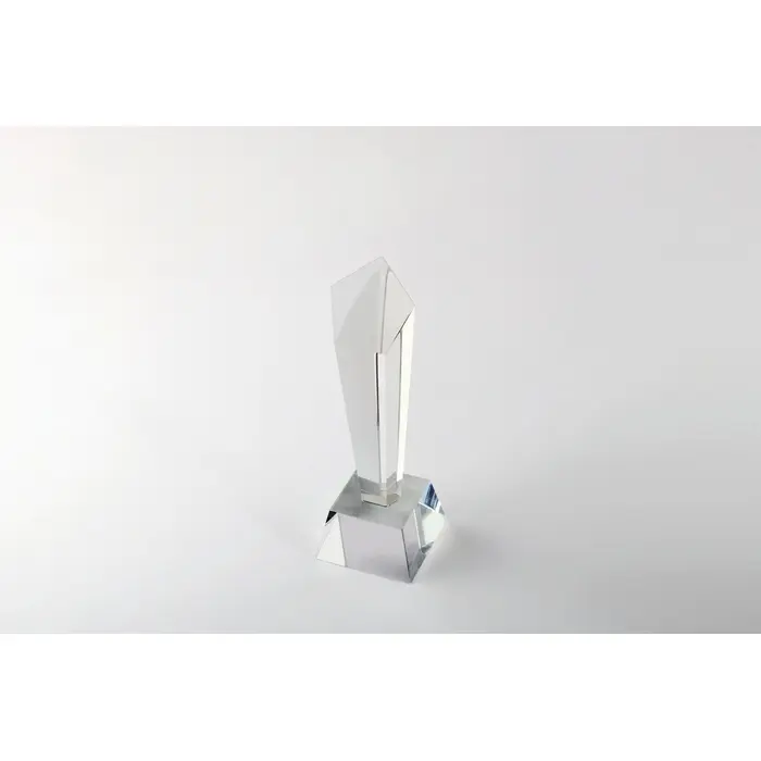Trofeo de cristal con caja Vidrio - Keqa miniatura 3
