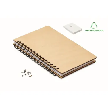 Libreta A5 Abedul GROWBOOK™ Papel - Ripe
