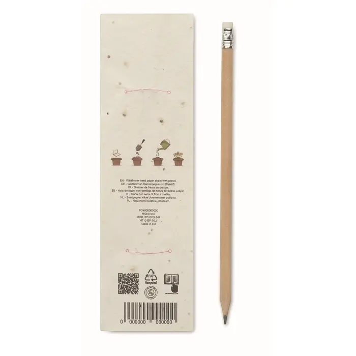 Lápiz madera envase semillas Papel - Cegi miniatura 4