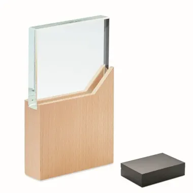 Placa o trofeo de cristal Vidrio - Wuha