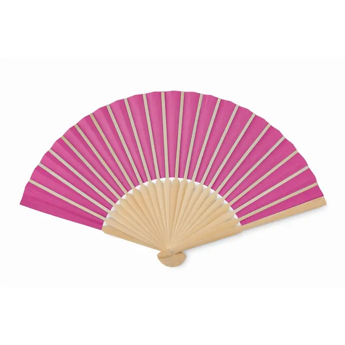 Abanico de bambú Papel - Muge miniatura 2