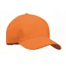 Gorra béisbol 5 pan. Algodón - Fuzi