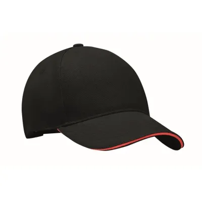 Gorra béisbol 5 pan. Algodón - Fuzi