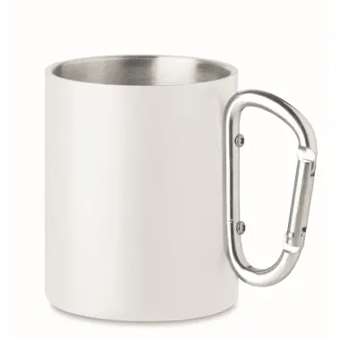 Taza de metal y mosquetón Hierro - Qope