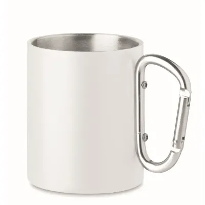 Taza de metal y mosquetón Hierro - Qope