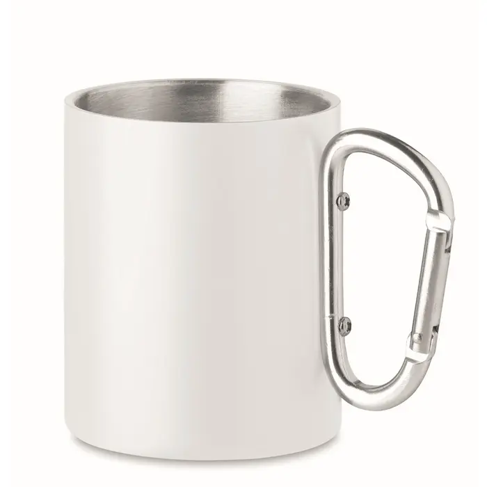 Taza de metal y mosquetón Hierro - Qope miniatura 1