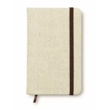 Cuaderno A6 con tapa de canvas Lona - Qojo