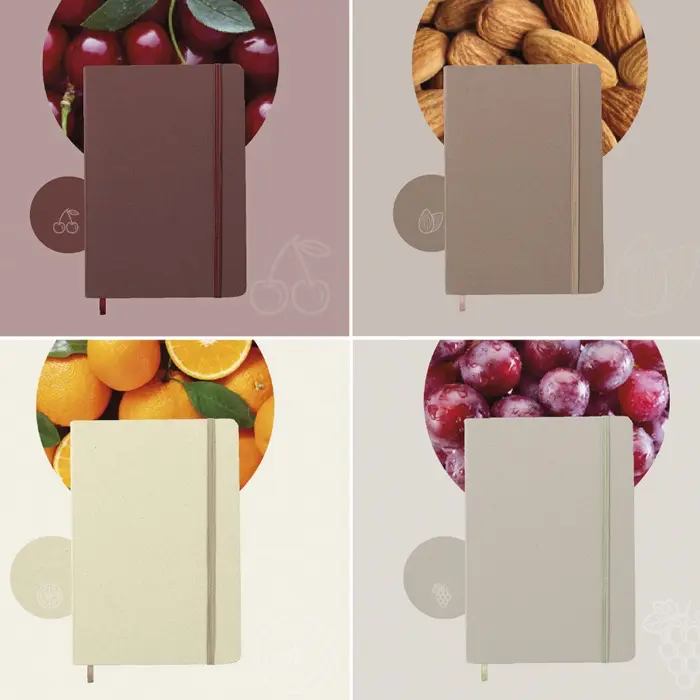 Bloc Notas Papel de Fruta/ Cartón Reciclado - Huxu miniatura 10