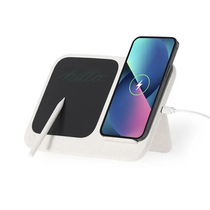 Cargador Tablet Escritura LCD Caña de Trigo/ ABS/ Bambú - Uxre miniatura 3