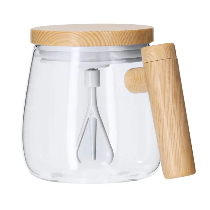 Taza Mezcladora Cristal Borosilicato/ ABS - Seeg miniatura 3