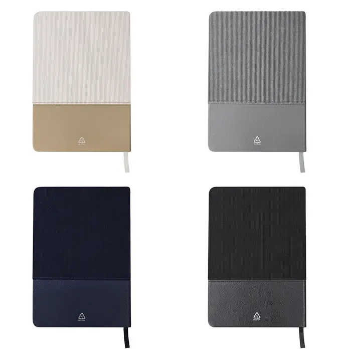 Bloc Notas Poliéster/ PU Reciclado - Fuxo miniatura 4