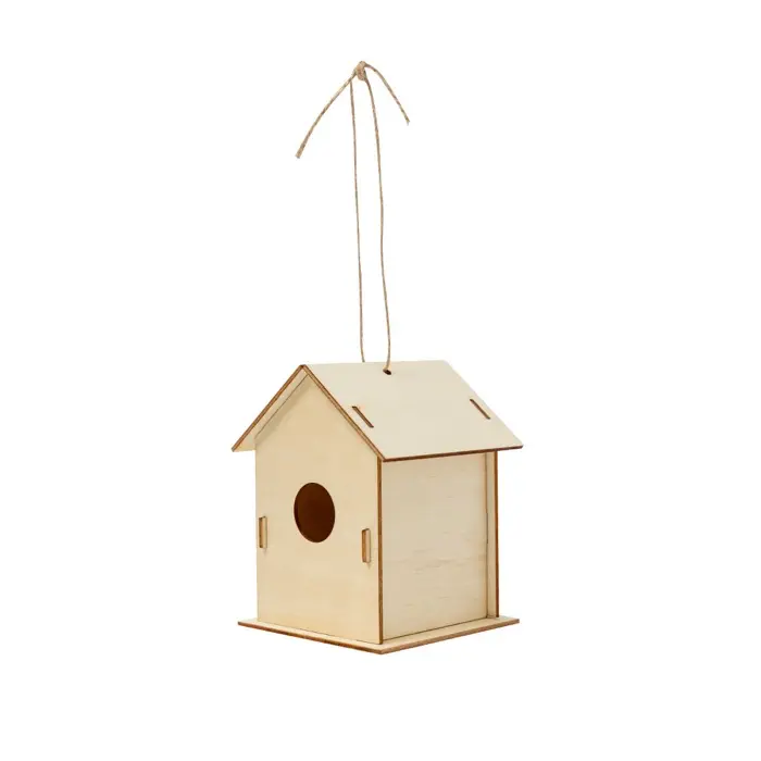 Caseta Pájaro Madera - Etpu miniatura 2