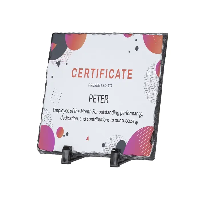 Placa Sublimación Pizarra - Geoz miniatura 5