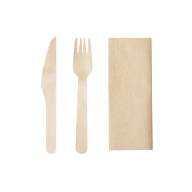 Set Cubiertos Madera - Osli