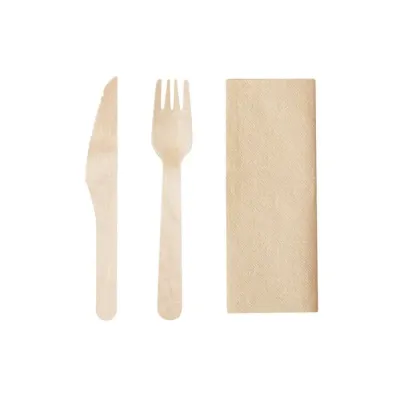 Set Cubiertos Madera - Osli