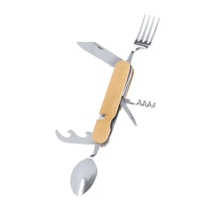 Set Cubiertos Bambú/ Acero Inox - Yoil miniatura 2