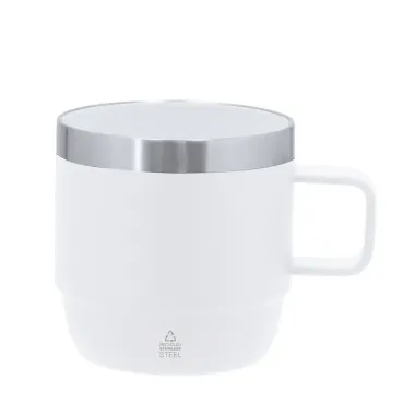 Taza Acero Inox Reciclado/ Interior cerámico - Ebka
