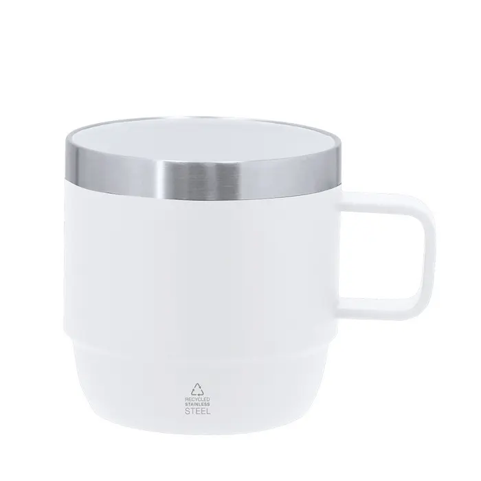 Taza Acero Inox Reciclado/ Interior cerámico - Ebka miniatura 1
