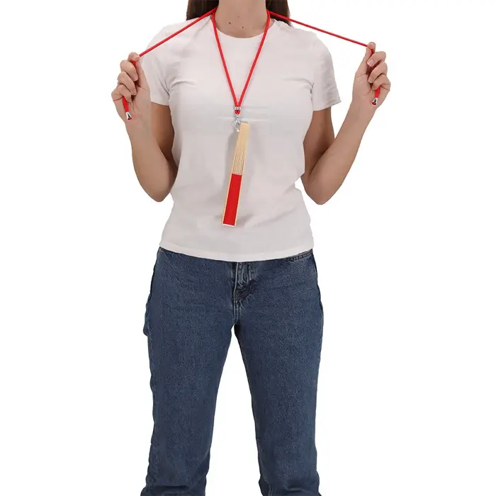 Abanico Bambú/ Poliéster - Tusu miniatura 4