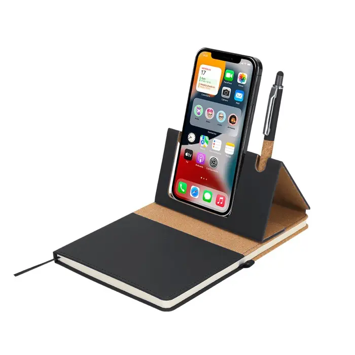 Bloc Notas Soporte PU Reciclado/ Corcho - Omuv miniatura 3