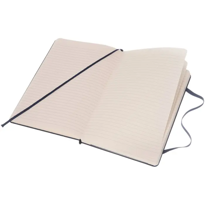 Libreta de tapa dura L rayada Papel de cuero artificial - Atza miniatura 1