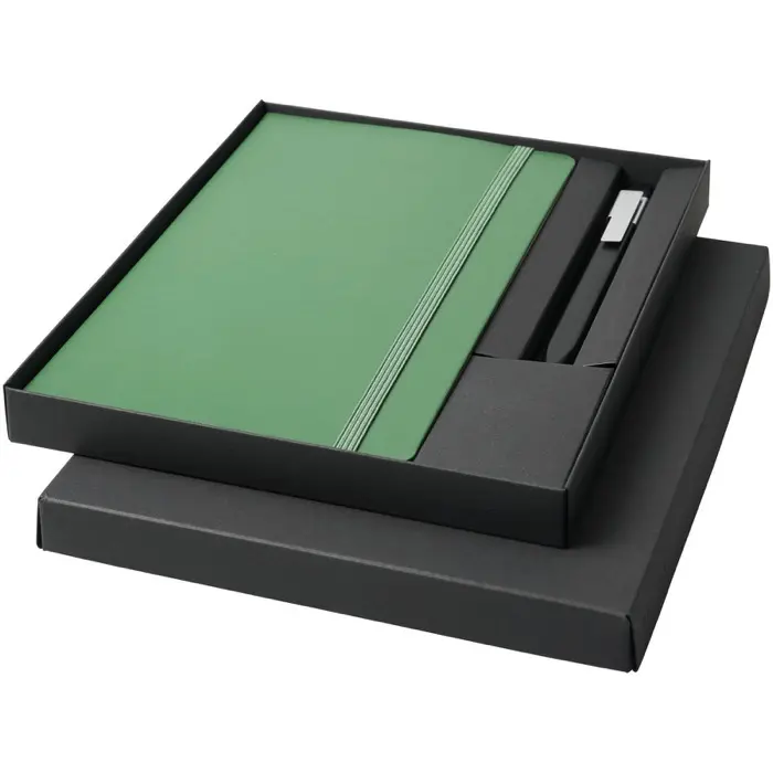 Set de regalo con libreta y bolígrafo Cartón, Papel, Plástico ABS - Alce miniatura 6