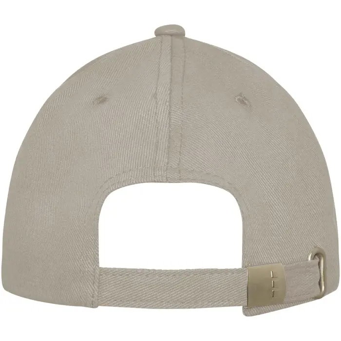 Gorra de 6 paneles Sarga gruesa de algodón cepillado Algodón, 260 g/m2 - Cene miniatura 3